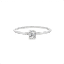Load image into Gallery viewer, 14K White Gold 0.26 ct. tw. Sustainable Diamond Ring (SDRL-55)
