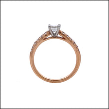 Load image into Gallery viewer, 14K Yellow &amp; White Gold 1.00 ct. tw. Sustainable Diamond Ring (SDRL-71)
