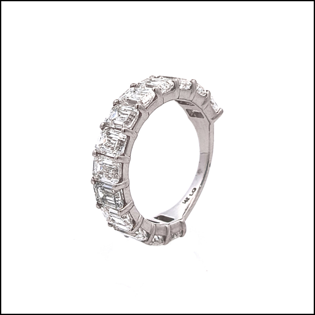 14K White Gold 5.3 ct. tw. Sustainable Diamond Ring (SDRL-87)
