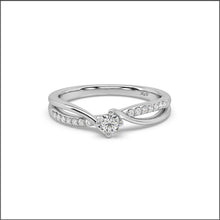 Load image into Gallery viewer, 14K White Gold 0.25 ct. tw. Sustainable Diamond Ring
