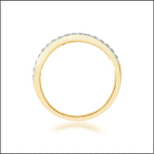 Load image into Gallery viewer, 14K Yellow Gold 0.5 ct. tw. Sustainable Diamond Eternity Ring
