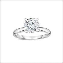 Load image into Gallery viewer, 14K White Gold 2 ct. tw. Sustainable Diamond Solitaire Ring [PRE-ORDER]
